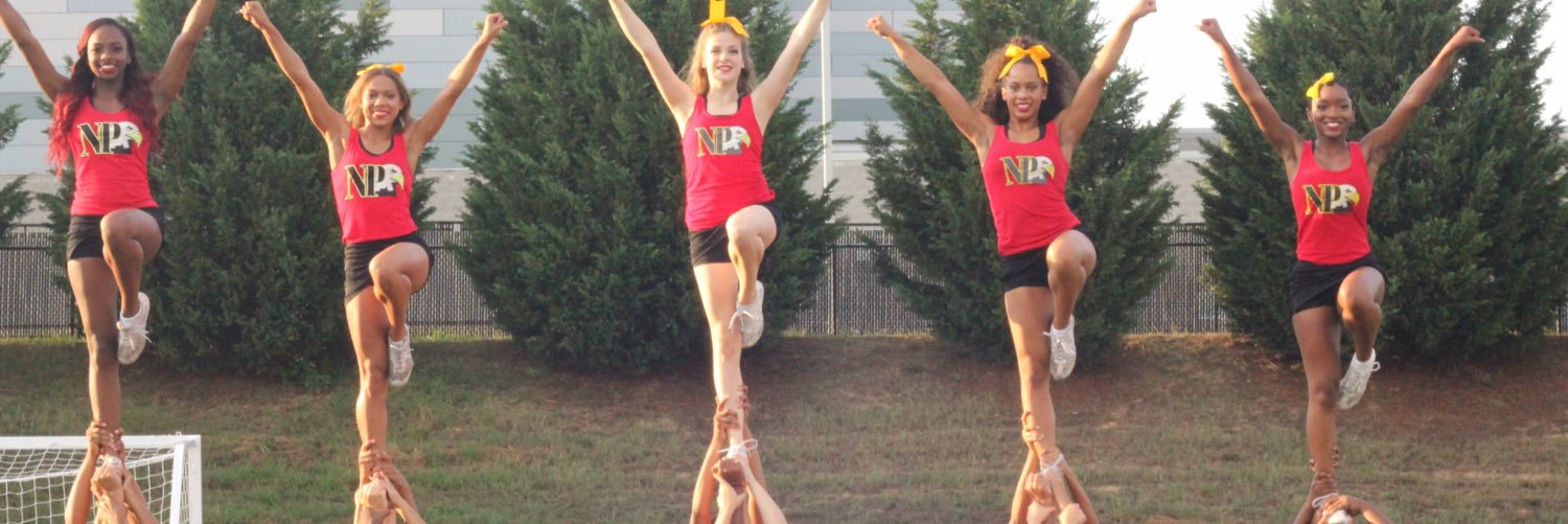 NorthPoint Cheer banner