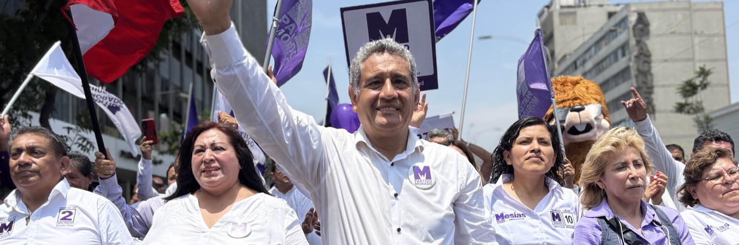 Partido Morado banner