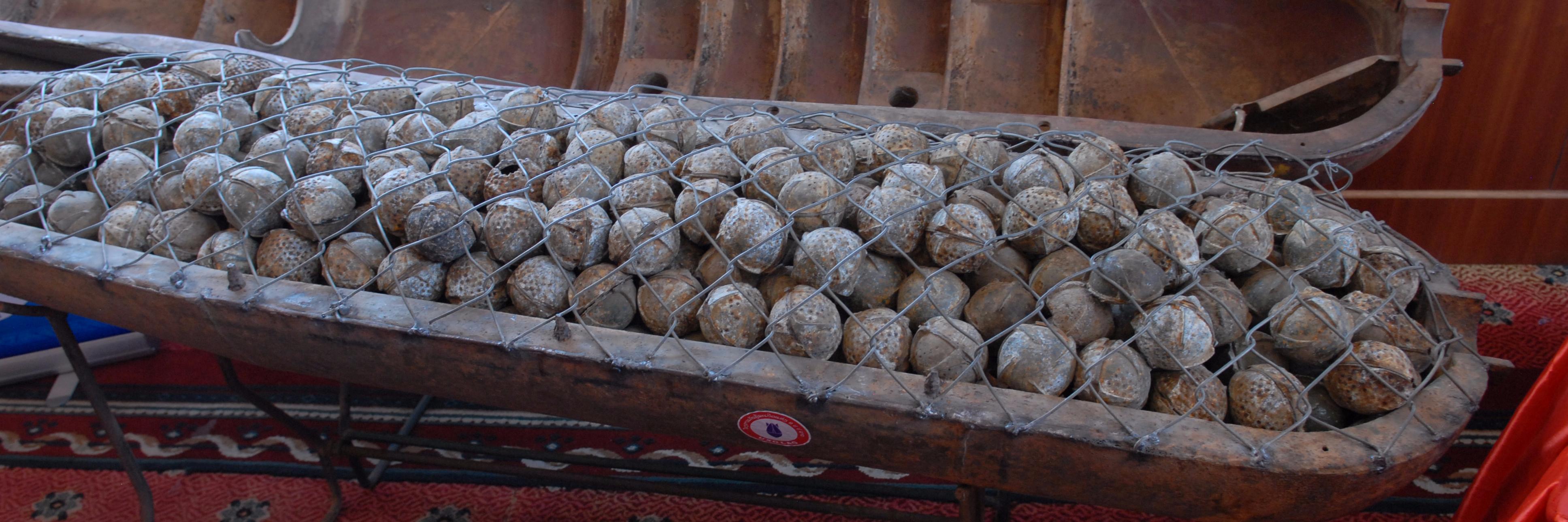 No US Cluster Bombs banner