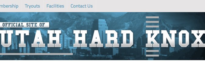 Utah Hard Knox's banner