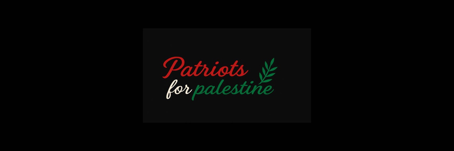 patriots_for_palestine banner