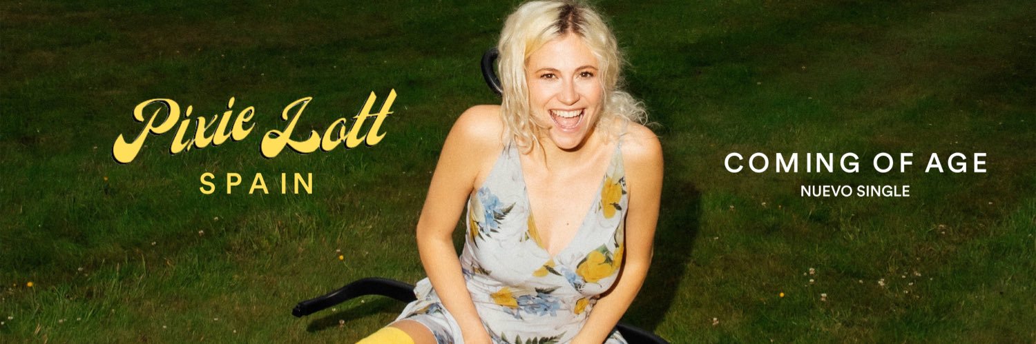 Pixie Lott Spain banner