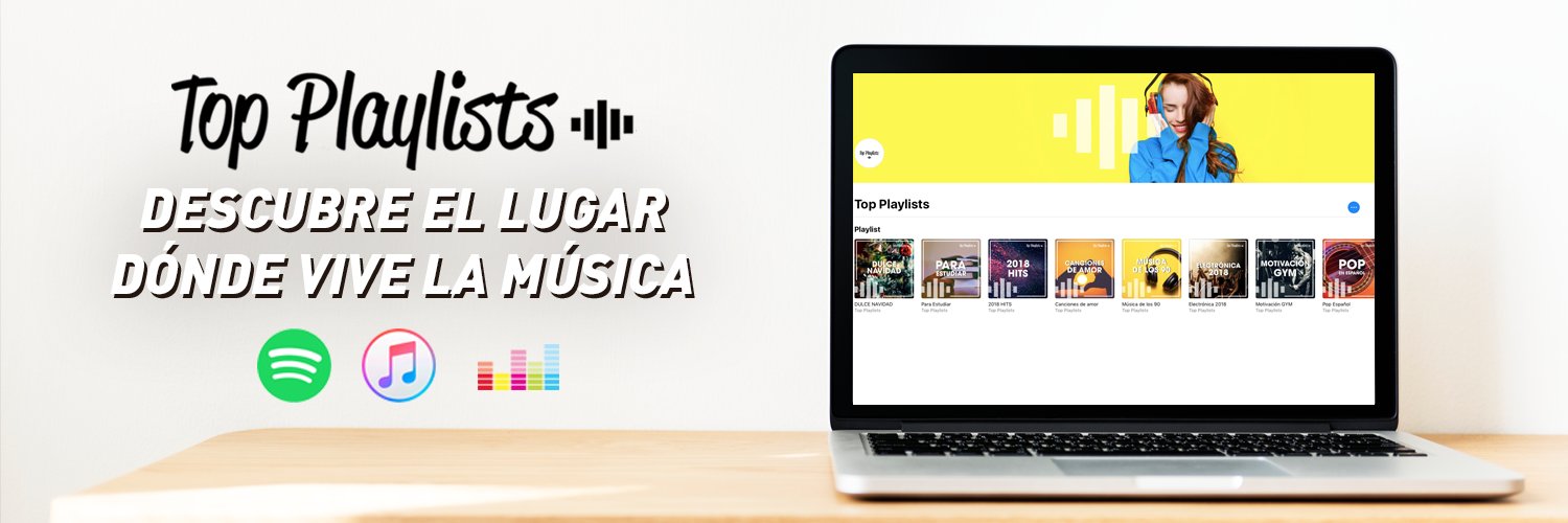 Top Playlists banner