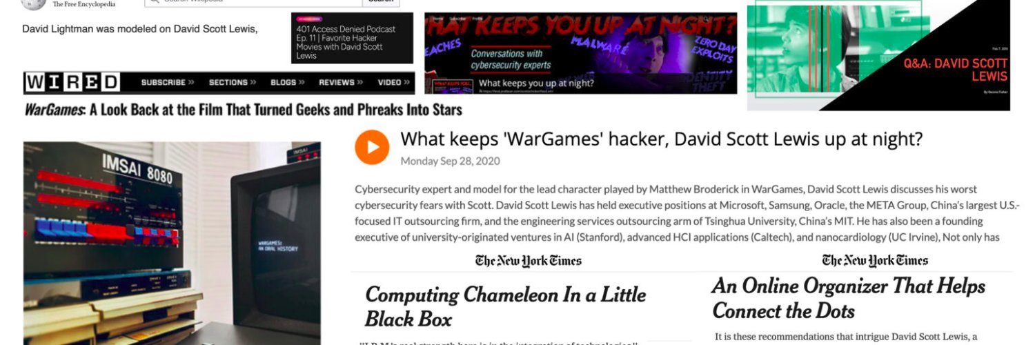 David Scott "Lightman" Lewis banner