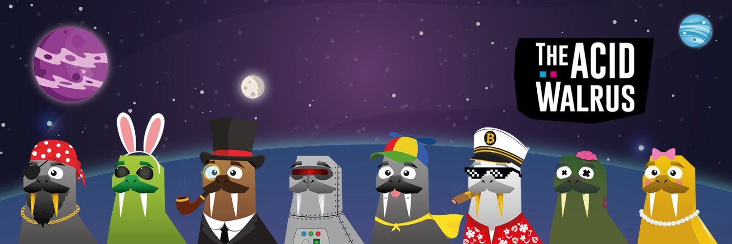 The Acid Walrus banner