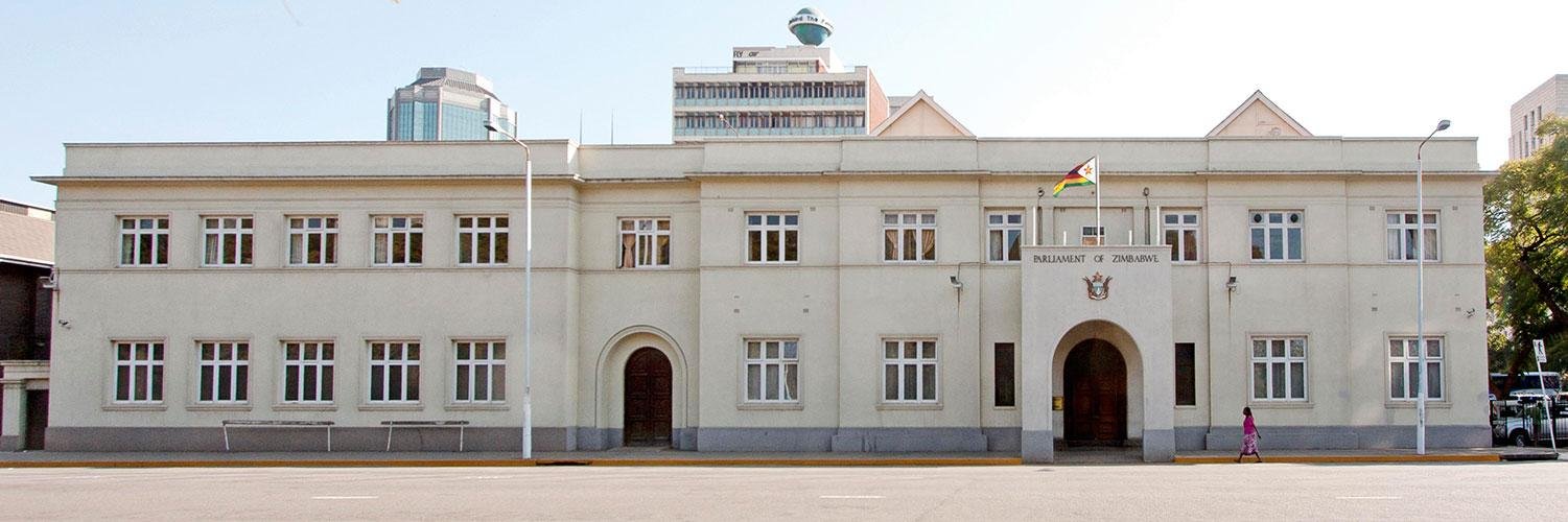Zimbabwe Parliament  banner