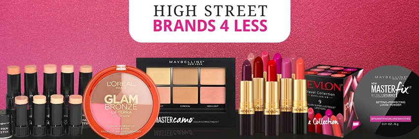 High Street Brands 4 Less banner