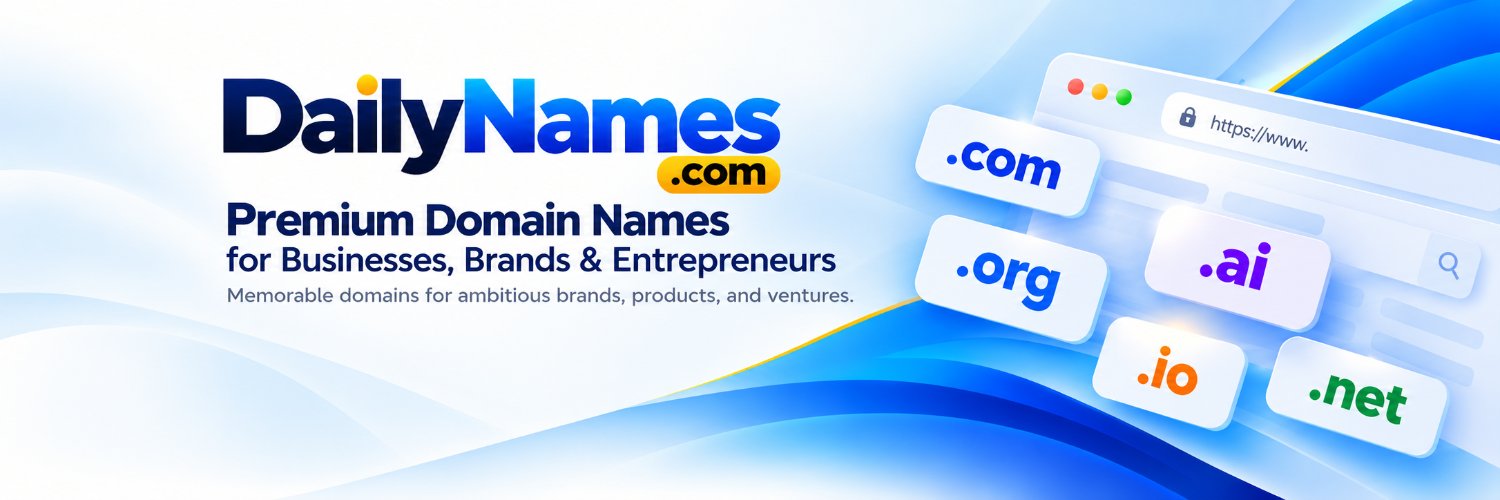 DailyNamesHQ's profile banner image