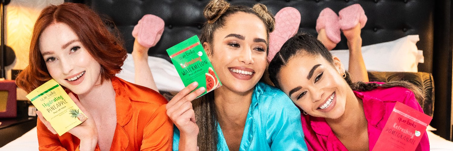 Que Bella Beauty Face Masks banner