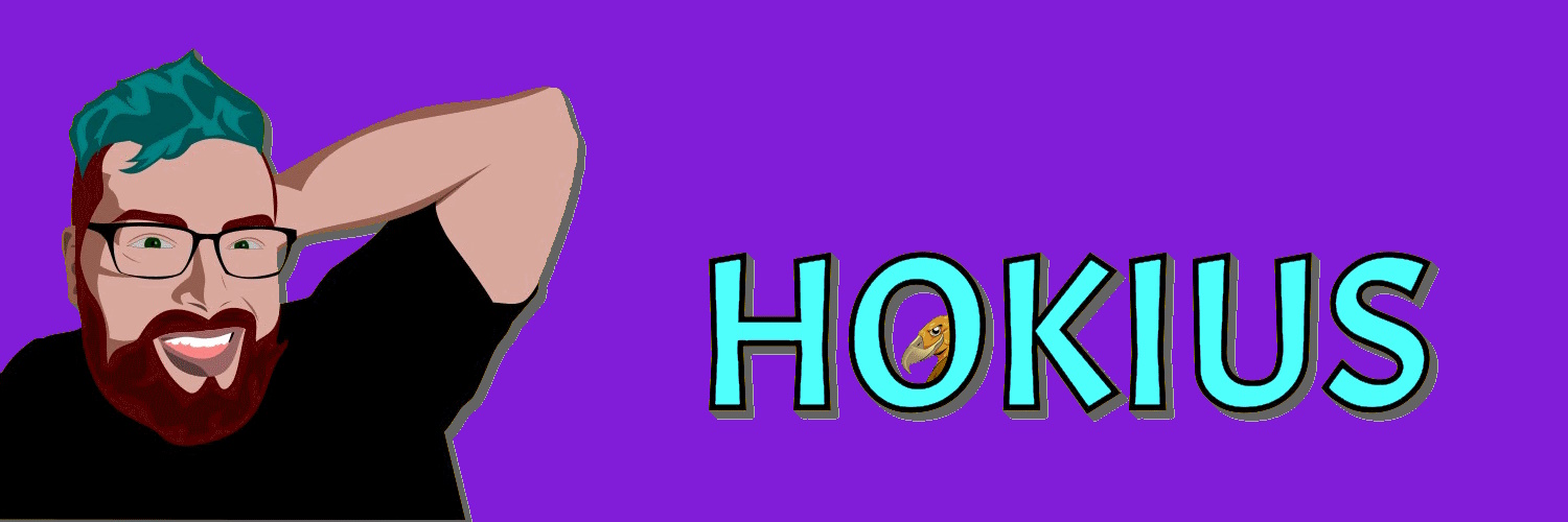 Hokius (Now on Bluesky!) banner