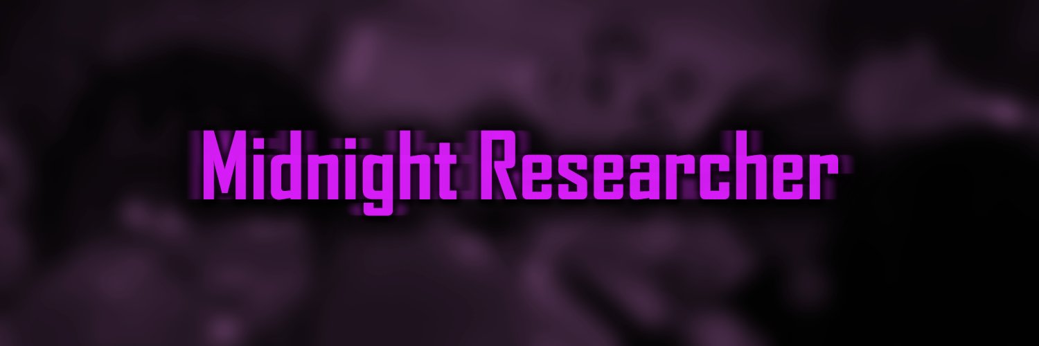 Midnight Researcher banner