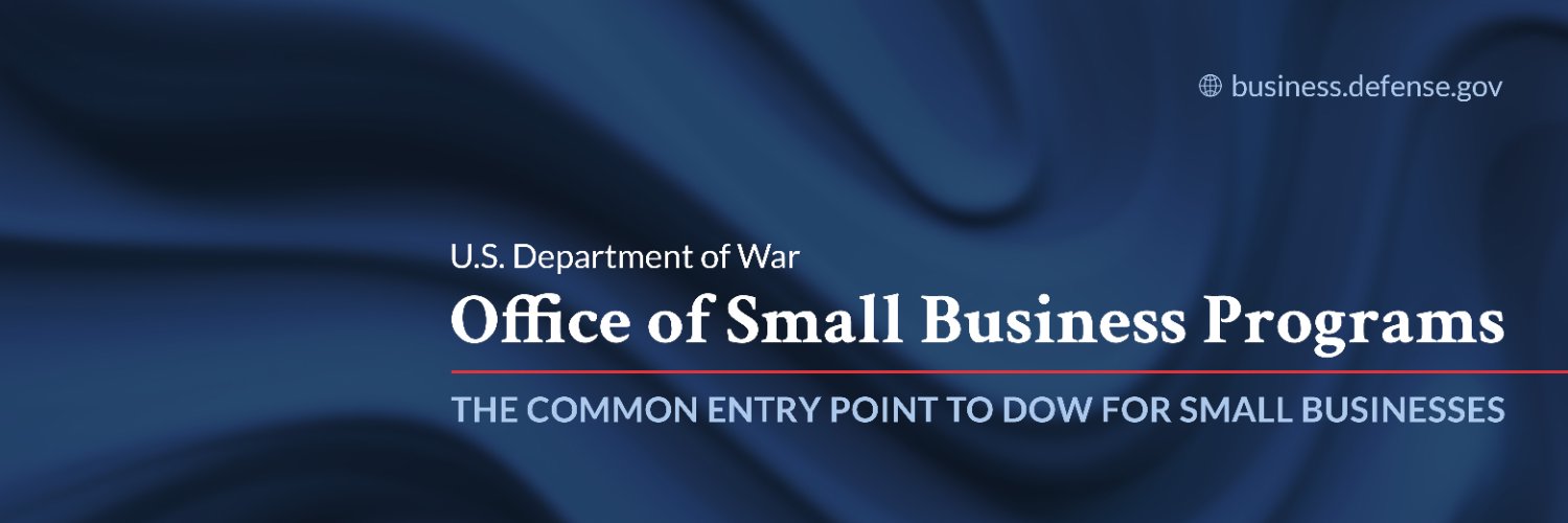 DoW Small Business banner