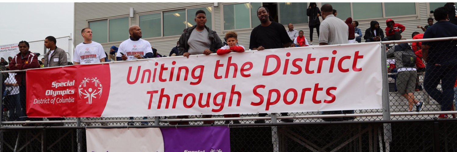 Special Olympics DC banner