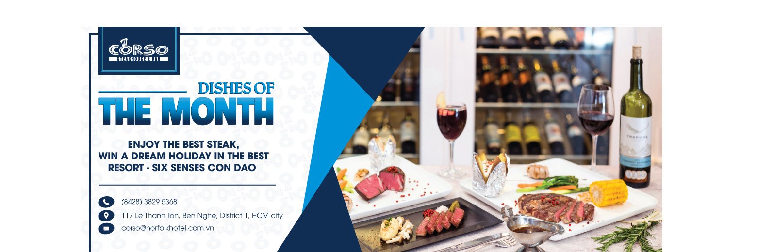 CorsoSteakhouse's profile banner image