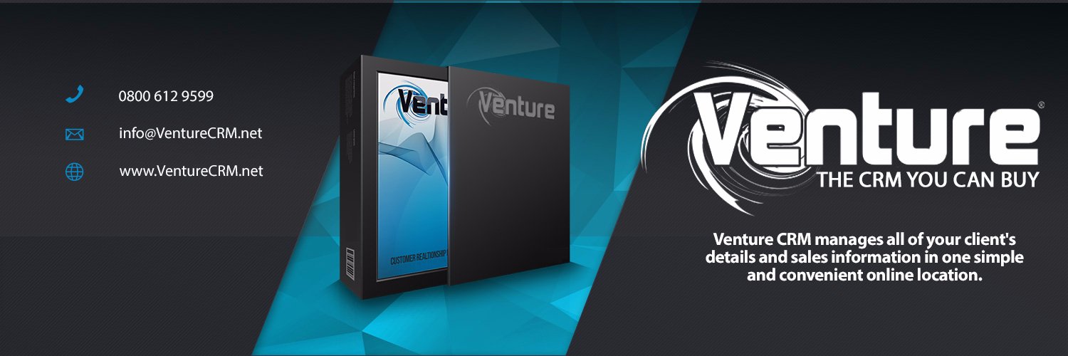 VentureCRM's profile banner image