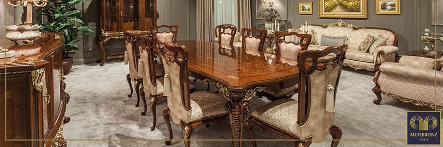 Metebronz Mobilya on Twitter "Klasik bronz ve ahşap mobilya / Classic