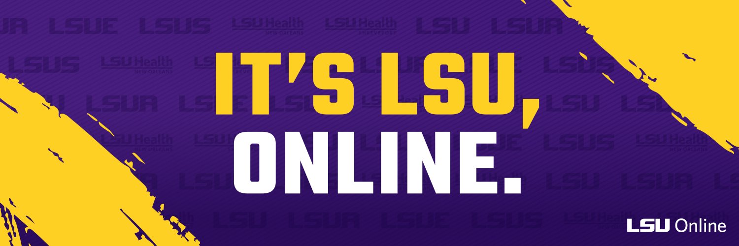 LSU Online's banner