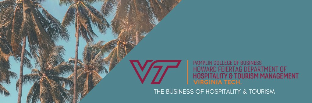 Hospitality & Tourism Dept at Virginia Tech banner
