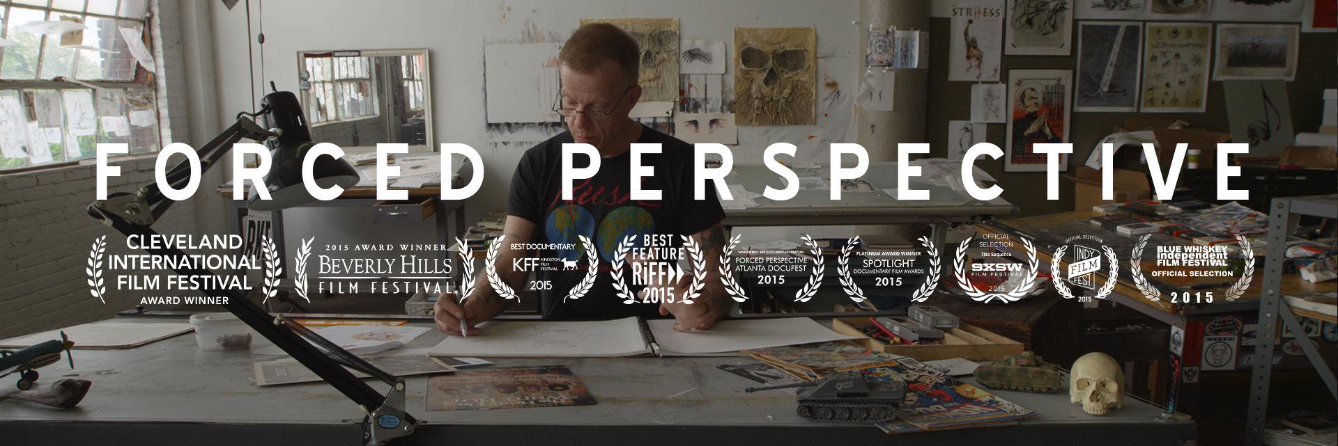Forced Perspective banner