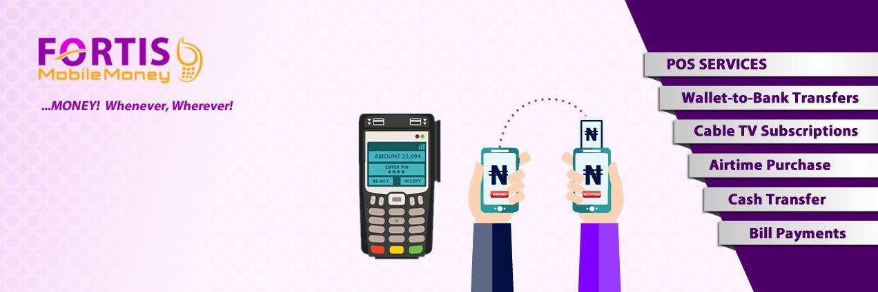 Fortis Mobile Money banner