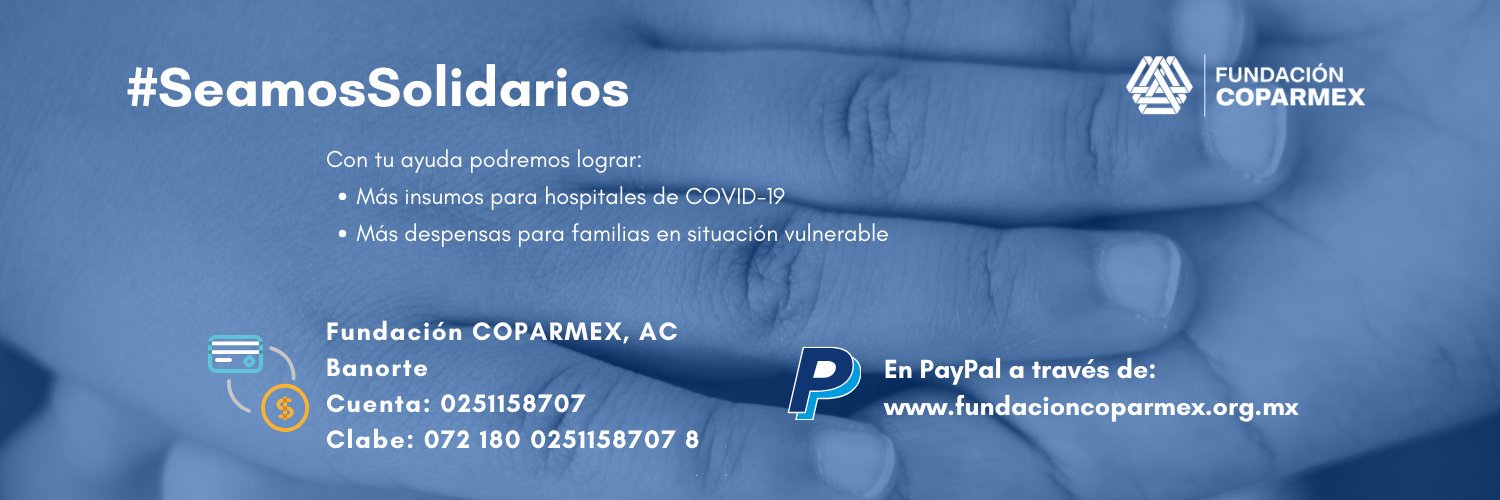 Fundación Coparmex banner