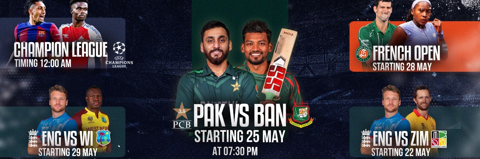TenSports Pakistan banner