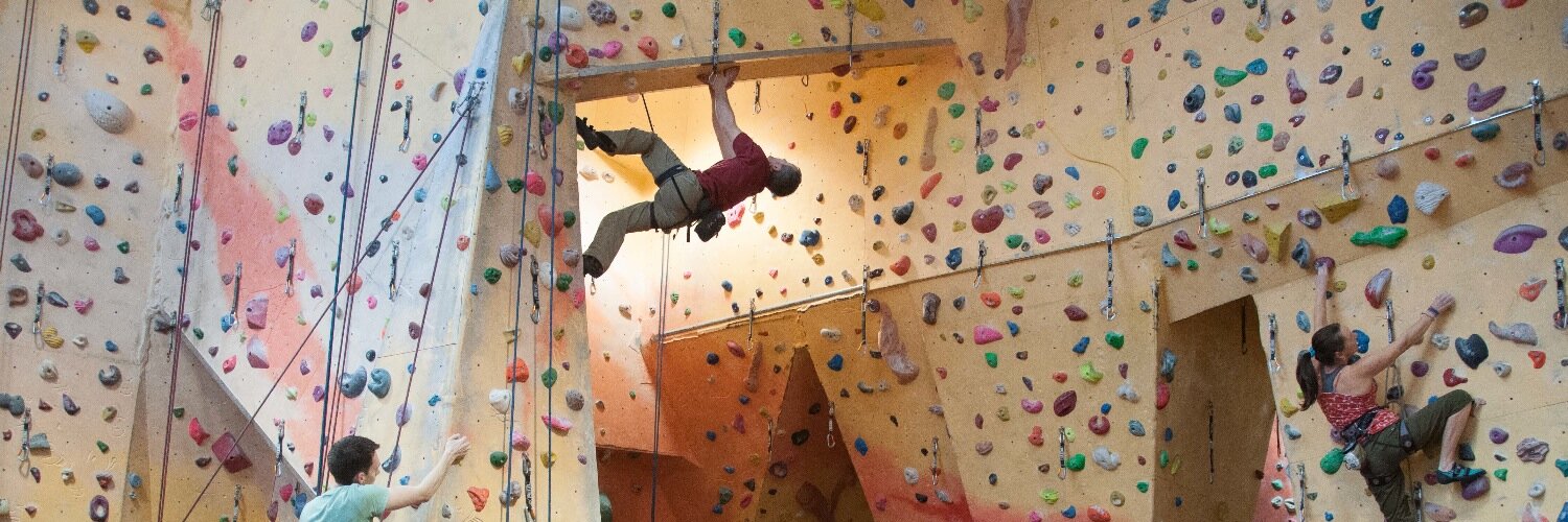 Redpoint Climbing Wall banner