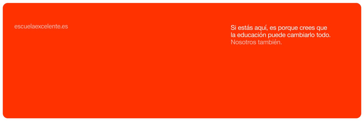 Escuela Excelente (AMICE) banner