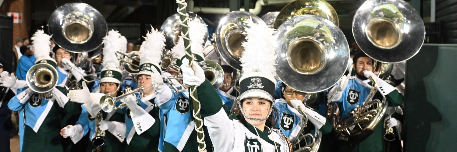 Tulane Bands banner