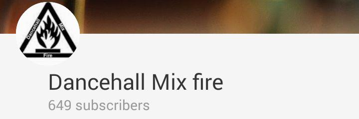 Dancehall Mix Fire banner