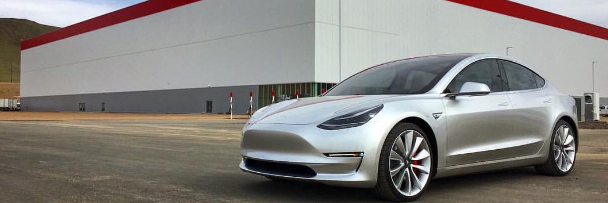 Tesla Model 3 banner