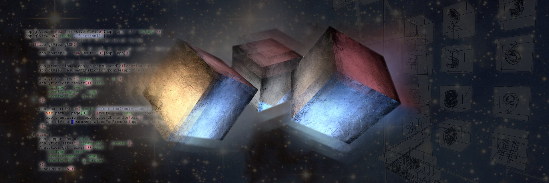 Cubelets (◈) Digital banner