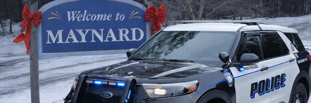 Maynard Police Department banner