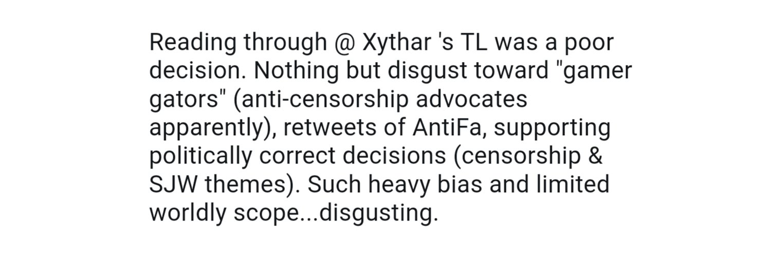 Xythar's profile banner image