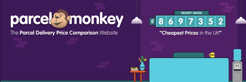 Parcel Monkey UK banner