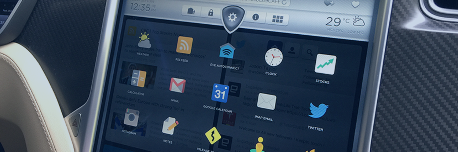 EVE for Tesla banner