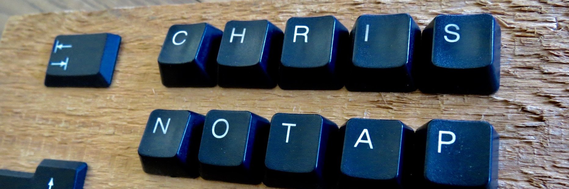 chrisnotap's profile banner image