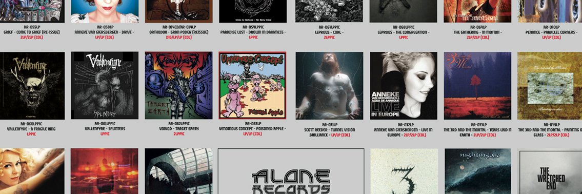 Alone Records banner