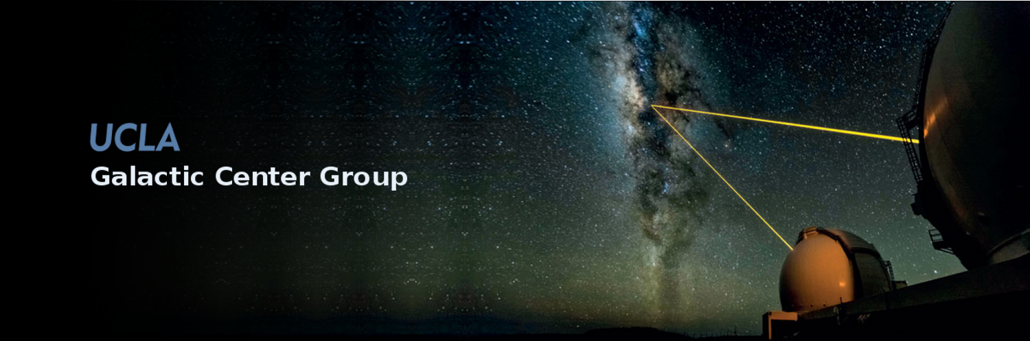 Galactic Center UCLA banner