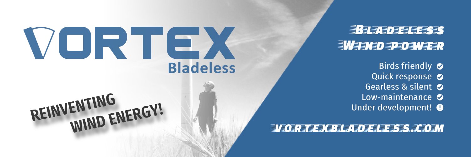 Vortex Bladeless Wind Power banner