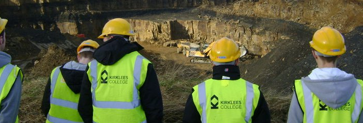 Kirklees College Construction banner