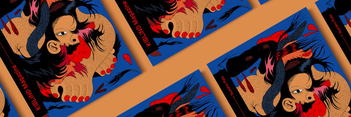 Kiblind Magazine banner