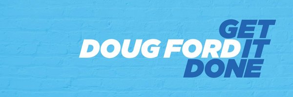 Doug Ford Profile Banner