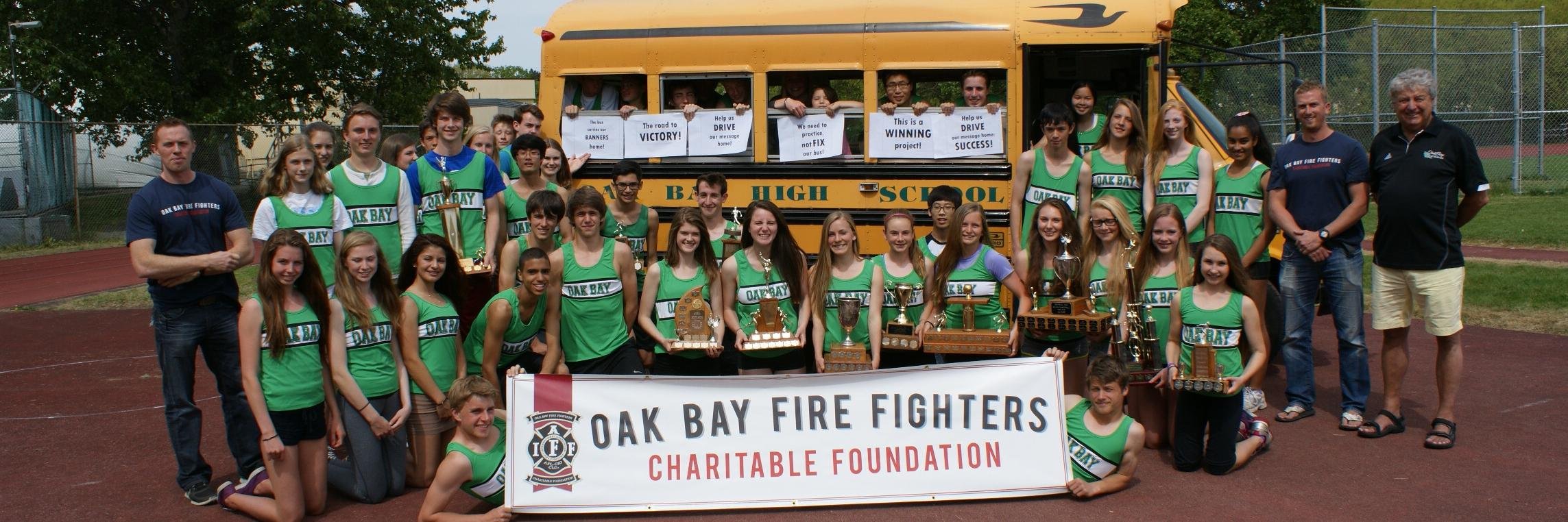 Oak Bay Firefighters Charitable banner