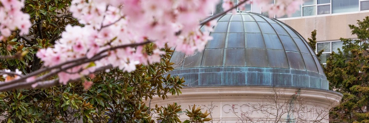 GW University banner