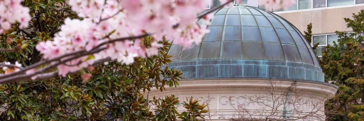 GW University banner