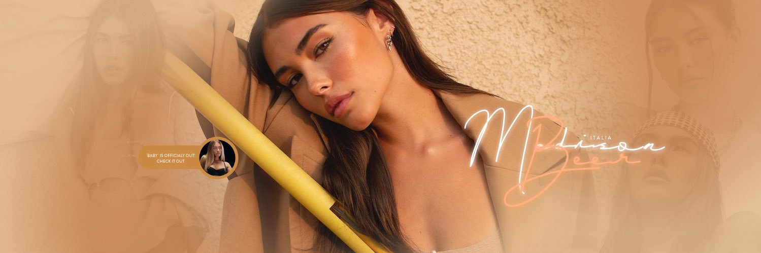 Madison Beer Italia banner