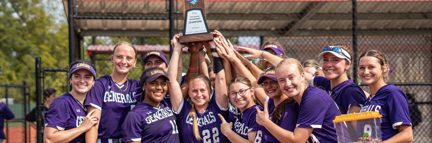 LSUA Softball's banner