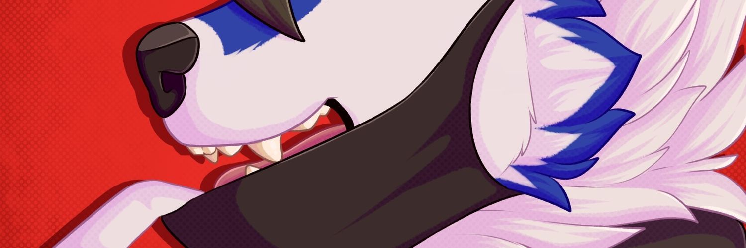 Freki the Lycanroc | frekihati.bsky.social banner