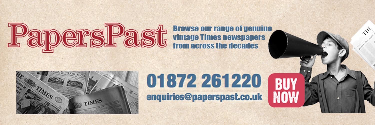 Papers Past banner
